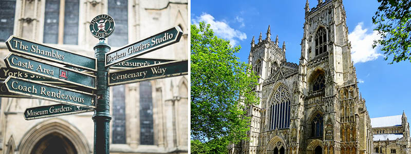 Katedralen i York.